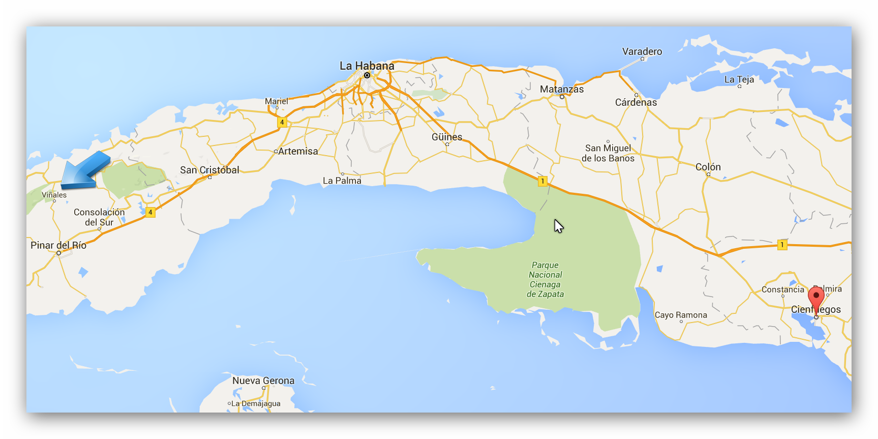 Karte_Vinales_Cienfuegos