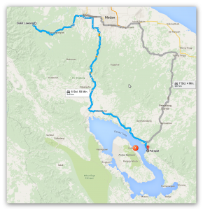 Bukit Lawang - Lake Toba